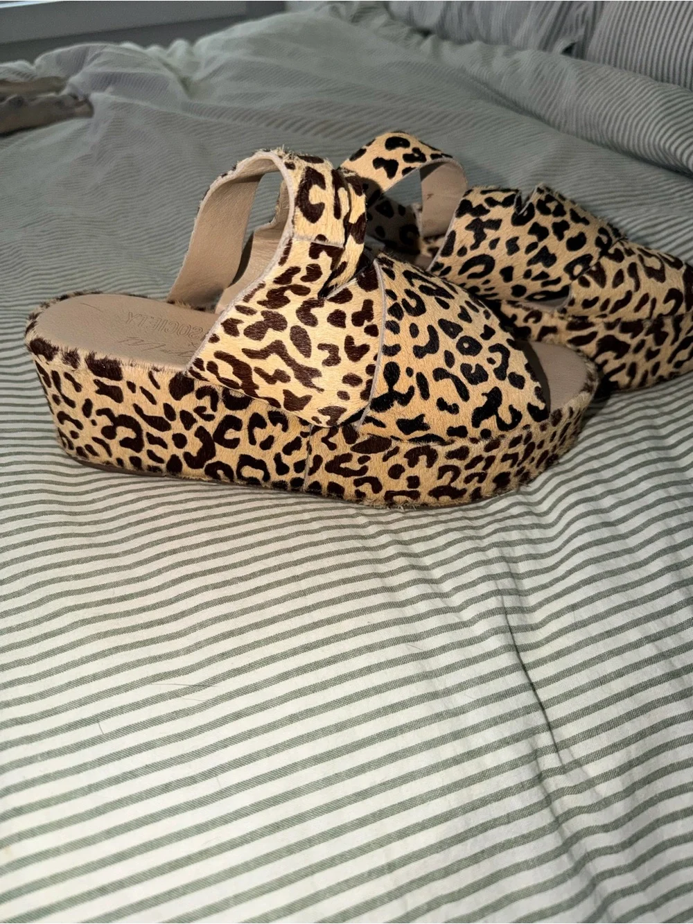 Amuse Society x Matisse Platform Leopard Sandal